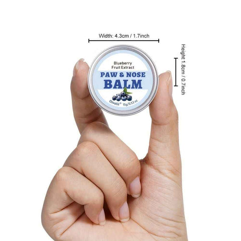 Darrahopens Pet Care > Cleaning & Maintenance > Pet Grooming Supplies Paw & Nose Care Balm for Dogs and Cats – Deep Moisturizing Treatment for Cracked Pads and Dry Noses, with Coconut Oil or Blueberry Extract, Ideal for Home or On-the-Go Use (OLI00743) In Australia - Darrahopens