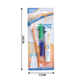 Darrahopens Pet Care > Cleaning & Maintenance > Pet Grooming Supplies Pet Dog Teeth Cleaning Toothpaste with Toothbrush and Backup Brush Vanilla Flavoured