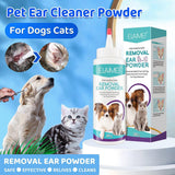 Darrahopens Pet Care > Cleaning & Maintenance > Pet Grooming Supplies Pet Ear Cleaner Powder for Dogs Cats Grooming Odor Remover Fresh Ear Wash