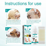 Darrahopens Pet Care > Cleaning & Maintenance > Pet Grooming Supplies Pet Ear Cleaning Oil for Cats Dogs Deodorize Clean Ears Universal Ear Care Oil
