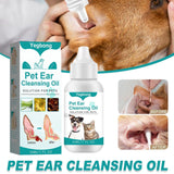 Darrahopens Pet Care > Cleaning & Maintenance > Pet Grooming Supplies Pet Ear Cleaning Oil for Cats Dogs Deodorize Clean Ears Universal Ear Care Oil