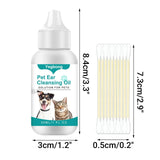 Darrahopens Pet Care > Cleaning & Maintenance > Pet Grooming Supplies Pet Ear Cleaning Oil for Cats Dogs Deodorize Clean Ears Universal Ear Care Oil