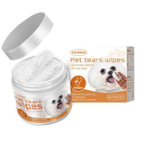 Darrahopens Pet Care > Cleaning & Maintenance > Pet Grooming Supplies Pet Eye Wipes Clean Dogs Cats Tear Stain Removal Eye Dirt Cleaning Cotton Pads