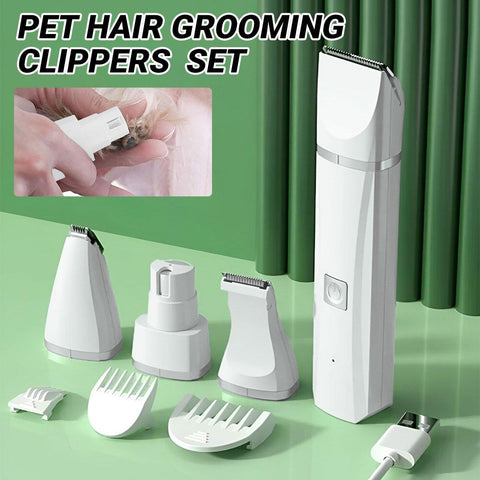 Darrahopens Pet Care > Cleaning & Maintenance > Pet Grooming Supplies Rechargeable Pet Hair Clippers Professional Grooming Kit for Cats and Dogs
