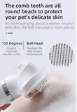 Darrahopens Pet Care > Cleaning & Maintenance > Pet Grooming Supplies Rose Gold 6-in-1 Pet Grooming Hair Dryer with Noise-Reduction - Lightweight Handheld Blow Dryer & Mist Slicker Brush - 3-Speed Temperature Control, One-Click Deshedding & Painless Massage