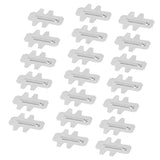 Darrahopens Pet Care > Coops & Hutches > Coop & Hutch Accessories 20Pcs Stainless Steel Rabbit Cage Door Hook Card Accessory Cage Hardware Breeding Equipment In Australia - Darrahopens
