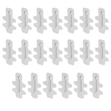 Darrahopens Pet Care > Coops & Hutches > Coop & Hutch Accessories 20Pcs Stainless Steel Rabbit Cage Door Hook Card Accessory Cage Hardware Breeding Equipment In Australia - Darrahopens
