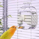 Darrahopens Pet Care > Coops & Hutches > Coop & Hutch Accessories 450ml Parrot Water Bottle Bird Drinker Feeder Large Capacity for Birds and Pet