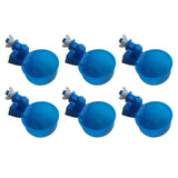 Darrahopens Pet Care > Coops & Hutches > Coop & Hutch Accessories 6pcs Chicken Drinking Bowl Poultry Waterer Feeder Automatic Drinking Cups Coop