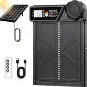Darrahopens Pet Care > Coops & Hutches > Coop & Hutch Accessories CARLA HOME Solar Automatic Chicken Coop Door with Timer, Light Sensor, Remote Control, Anti-Pinch, LED Screen & USB Charging
