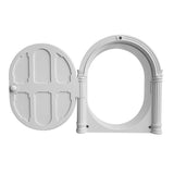 Darrahopens Pet Care > Coops & Hutches > Coop & Hutch Accessories Controllable Cat Dog Door Flap for Pet House Adjustable Entry Exit Pet Door
