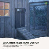 Darrahopens Pet Care > Coops & Hutches > Coop & Hutch Accessories Rooster Farms Automatic Chicken Coop Door - Battery Timer Anti Pinch Safety In Australia - Darrahopens