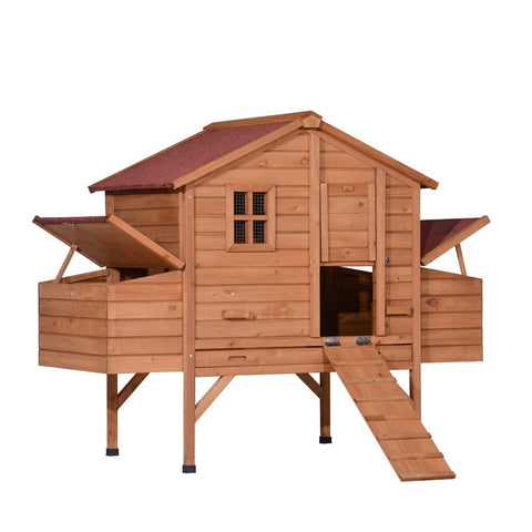 Darrahopens Pet Care > Coops & Hutches > Coop & Hutch Accessories YES4PETS XXL Chicken Coop Rabbit Hutch Cage Hen Chook House