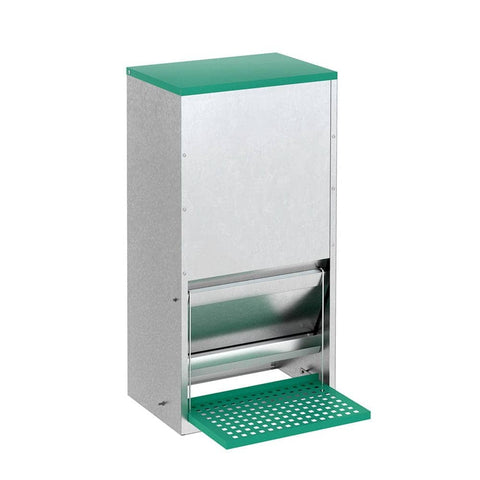 Darrahopens Pet Care > Coops & Hutches Giantz Automatic Chicken Feeder Port Coop Chick Poultry Treadle Self Opening