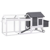 Darrahopens Pet Care > Coops & Hutches i.Pet Chicken Coop Rabbit Hutch Extra Large Wooden Run Bunny Cage House Outdoor