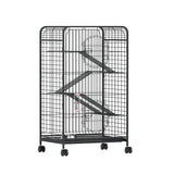 Darrahopens Pet Care > Coops & Hutches i.Pet Rabbit Cage Indoor Hutch Guinea Pig Bird Ferret Cat Hamster 110cm 4 Level