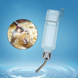 Darrahopens Pet Care > Coops & Hutches > Small Animal Habitats & Cages 350ml Hanging Water Bottle for Small Pets - Guinea Pig Rabbit Hamster Feeder