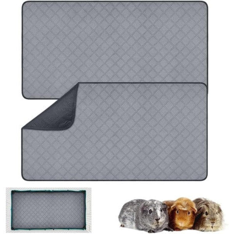 Darrahopens Pet Care > Coops & Hutches > Small Animal Habitats & Cages Guinea Pig Cage with Chew Toys Two-Pack 60x120cm Compatible with Burmat GINISWEETY