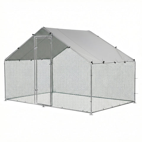Darrahopens Pet Care > Coops & Hutches > Small Animal Habitats & Cages i.Pet Chicken Coop Rabbit Hutch Outdoor Run Walk in Hen Cage Ferret House 3x2x2m