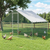 Darrahopens Pet Care > Coops & Hutches > Small Animal Habitats & Cages i.Pet Chicken Coop Rabbit Hutch Outdoor Run Walk in Hen Cage Ferret House 3x2x2m
