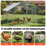 Darrahopens Pet Care > Coops & Hutches > Small Animal Habitats & Cages i.Pet Chicken Coop Rabbit Hutch Outdoor Run Walk in Hen Cage Ferret House 3x3x2m In Australia - Darrahopens