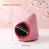 Darrahopens Pet Care > Coops & Hutches > Small Animal Habitats & Cages Pink Soft Cozy Hamster Bed Small Pet Sleeping Nest for Winter Guinea Pig, Hamster, Sugar Glider, Safe & Warm Hideaway