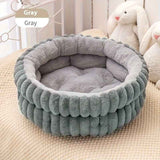 Darrahopens Pet Care > Coops & Hutches > Small Animal Habitats & Cages plush cat bed, cat comfort bed, anti-static cat bed, high quality cat bed, cat resting place, pet bed Australia, soft cat bed-White.