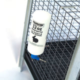 Darrahopens Pet Care > Coops & Hutches > Small Animal Habitats & Cages Samland Stackable Rabbit Cage with Feeder Water Bottle