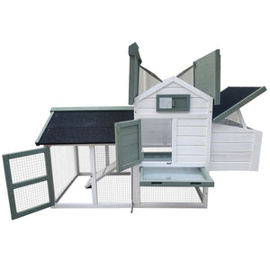 Darrahopens Pet Care > Coops & Hutches YES4PETS Medium Chicken Coop Rabbit Hutch Guinea Pig Cage Ferret House