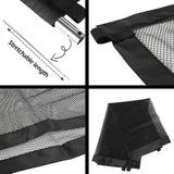 darrahopens Pet Care > Dog Supplies 110x72cm Pet Cats Dog Baby Safety Gate Mesh Fence Guard Dogs Puppy Enclosure Stair Mesh