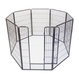 Darrahopens Pet Care > Dog Supplies 4 Panel 120 cm Heavy Duty Pet Dog Cat Rabbit Exercise Extension Playpen Puppy Rabbit Fence