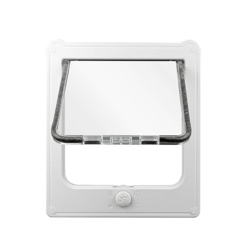 Darrahopens Pet Care > Dog Supplies > Cat & Dog Flaps Cat Mate Cat Flap White Pet Door Compatible with Cats