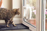 Darrahopens Pet Care > Dog Supplies > Cat & Dog Flaps Cat Mate Cat Flap White Pet Door Compatible with Cats