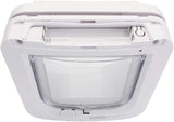 Darrahopens Pet Care > Dog Supplies > Cat & Dog Flaps Cat Mate Cat Flap White Pet Door Compatible with Cats