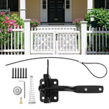 Darrahopens Pet Care > Dog Supplies > Cat & Dog Flaps Fence Latch Carbon Steel with Spring Gate Latch Safety Latch for Indoor Window Doors Pet Fences In Australia - Darrahopens