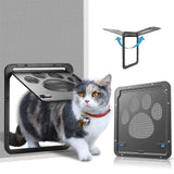 Darrahopens Pet Care > Dog Supplies > Cat & Dog Flaps Lockable Pet Flap Screen Door Inside Door for Puppy Dog and Cat House