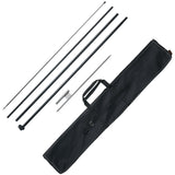 Darrahopens Pet Care > Dog Supplies > Cat & Dog Flaps VEVOR Feather Flag Pole Kit, Swooper Flag Pole Set 16.3 ft, Sign Flag Poles for Business Advertising Flags Outdoor, with A Ground Stake and Carrying Bag (Flag Not Included)