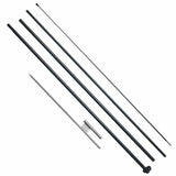 Darrahopens Pet Care > Dog Supplies > Cat & Dog Flaps VEVOR Feather Flag Pole Kit, Swooper Flag Pole Set 16.3 ft, Sign Flag Poles for Business Advertising Flags Outdoor, with A Ground Stake and Carrying Bag (Flag Not Included)