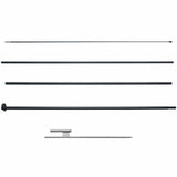 Darrahopens Pet Care > Dog Supplies > Cat & Dog Flaps VEVOR Feather Flag Pole Kit, Swooper Flag Pole Set 16.3 ft, Sign Flag Poles for Business Advertising Flags Outdoor, with A Ground Stake and Carrying Bag (Flag Not Included)