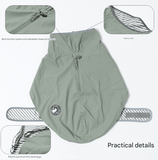 Darrahopens Pet Care > Dog Supplies > Dog Apparel 40# Yellow Waterproof Reflective Dog Raincoat for Small to Large Dogs