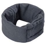 Darrahopens Pet Care > Dog Supplies > Dog Apparel Dog Calming Ear Wraps Ear Protection Cover Pet Dog Head Muff Dark Gray - L