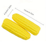 Darrahopens Pet Care > Dog Supplies > Dog Apparel Grinding Teething Pet Toy Corn-Shaped Dog Chewing Toy Pet