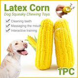 Darrahopens Pet Care > Dog Supplies > Dog Apparel Grinding Teething Pet Toy Corn-Shaped Dog Chewing Toy Pet