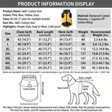 Darrahopens Pet Care > Dog Supplies > Dog Apparel Keep Your Pup Cozy and Visible This Winter – Waterproof, Insulated Dog Coat with Reflective Strips, Front Zipper, D-Ring Leash Attachment, and Adjustable Fit for Daily Walks and Outdoor Adventures (L, Khaki) In Australia - Darrahopens