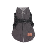 Darrahopens Pet Care > Dog Supplies > Dog Apparel Premium Winter Dog Coat with Built-in Harness, Water-Resistant Puffer Vest for Small & Medium Breeds, Reflective Safety Straps, and Fleece Lining for Warmth and Outdoor Adventures (L, Pink) In Australia - Darrahopens