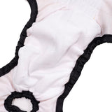 Darrahopens Pet Care > Dog Supplies > Dog Apparel Washable Female Pet Nappy Diaper Dog Cat Physiological Pants Gray - S