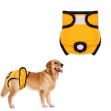 Darrahopens Pet Care > Dog Supplies > Dog Apparel Washable Female Pet Nappy Diaper Dog Cat Physiological Pants Gray - XL