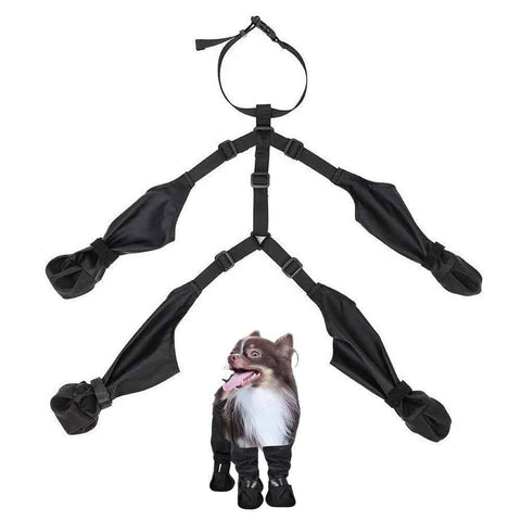 Darrahopens Pet Care > Dog Supplies > Dog Apparel Waterproof Pet Boots Dog Rain Shoes for Outdoor Use - XS