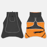 Darrahopens Pet Care > Dog Supplies > Dog Apparel Windproof Rainproof Outdoor Pet Coat-black