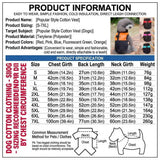 Darrahopens Pet Care > Dog Supplies > Dog Apparel Winter Dog Ski Jacket with Waterproof and Windproof Polyester Shell, Thick PP Cotton Padding for Warmth, 3D Ergonomic Fit with D-Ring Leash Attachment, Ideal for Outdoor Walks and Snow Adventures (7XL, Purple)